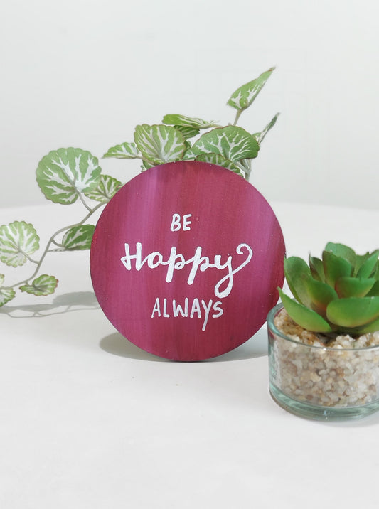 Motivational Quotes Hand painted Magnet