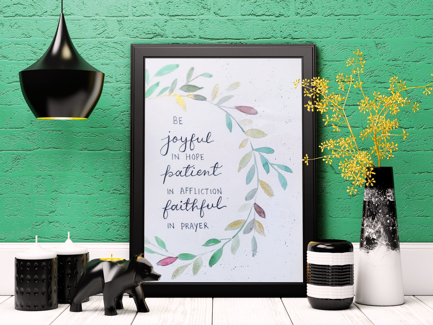 Elegant encouraging painting