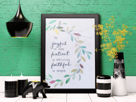 Elegant encouraging painting