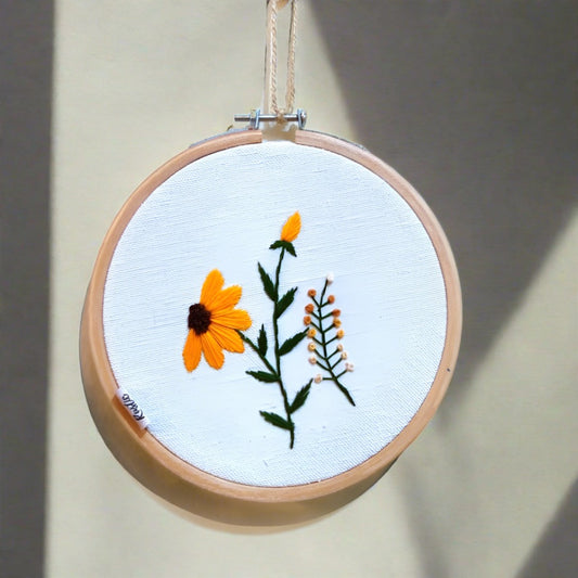 Beautiful Hand Embroidered Hoops for Wall Hangings.