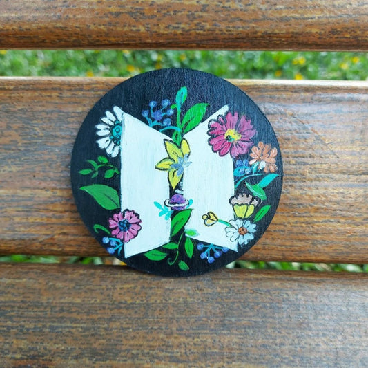 Hand painted Magnet BTS Lover