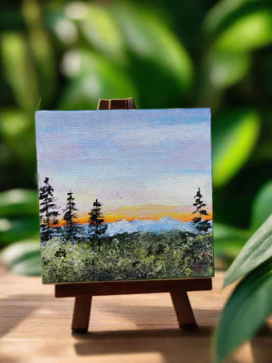 Scenery mini canvas